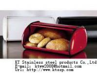 Stainless steel bread box