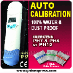 Waterproof pH/ Temperature Meter Auto Calibration Â° C/ Â° F