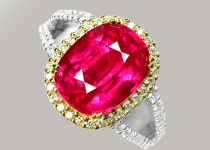 Natural Ruby Pinkish Red ( RbC 008) - SOLD OUT