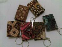 Gantungan Kunci Dompet Batik