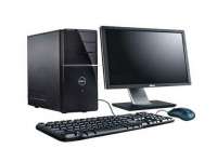 DELL Vostro 220MT Desktop PC Core2Duo E7500 NO OS LCD 17" USD 640