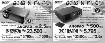 Acer DLP bagi-bagi ANGPAO