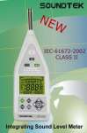 Class II Integrating Sound Level Meter,  Model : ST-107,  Brand : Soundtek