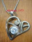 H.3. Kalung Liontin Stainless Steel H.3.