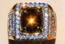 Batu Mulia Super Golden Star Saphire ( RSG 012) = SOLD OUT / TERJUAL