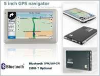 Portable GPS Navigator - 5.0 Inch