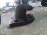 Tee Bollard Tampak samping