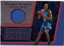 2006-07 Topps Own the Game Relics # OTGR-DH Dwight Howard