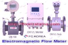 Electromagnetic Flow Meter,  Magnetic flowmeter ,  mag flow meter,  water,  wwt,  waste water treatment,  FC Korea