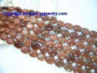 Offer semi-precious stone - gold stone (blue) beads & jewelry