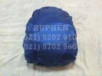 Raincoat cover ransel blue / black