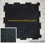 interlocking rubber tile