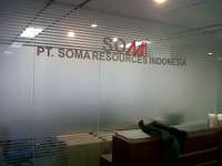 Ruang Receptionist PT. SOMA Resources Indonesia