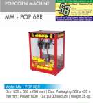 POP CORN MACHINE MM-POP-6BR