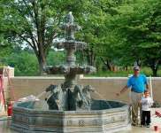Iarge Statuary Garden Fountain / 2021