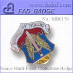 Hard Fired Cloisonne Metals badges