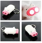 keychain led PIG