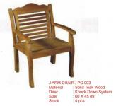 J Arm Chair/PC 003