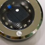 Solar Embedded Solar Light - With Stainless Outer Ring