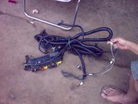 Kabel set Chrokee ( ud diset untuk mobil CJ/ toyota Offroad)