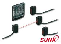 SUNX - Photo Sensor CX-411,  CX-412,  CX-491,  CX-493,  CX-481,  CX-482