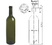 Glass Bottles,  Wine Glass Bottles,  Bottle
