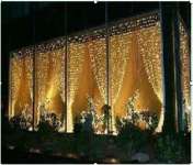 Decorative LED curtain lights