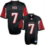 Atlanta Falcons 7 Michael Vick Black Jersey