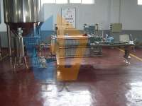 Plate and frame diatomite filter machine