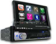 One DIN Car DVD GPS High-definition Digital LCD Touch Screen DVB-T TMC