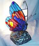 QX Tiffany Butterfly Lamps
