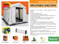 INFLATABLE SHELTERS RESCUE PRODUCT