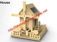 DIY Solar Wooden House
