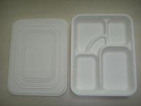 100% corn starch biodegradable food tray/meal tray