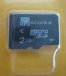 Strontium MicroSD 2 GB Class 6