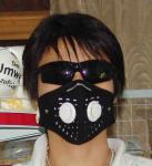 Sports masks with valves