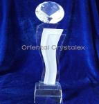 Crystal trophy