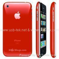 Wholesales red Ciphone I9B 3G 16gb java 2.0 dual sim mobile phone
