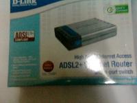 DSL2640T >>DLINK MODEM ADSL WIFI + ROUTER 4 PORT