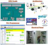 Design HMI/SCADA ,  PLC Programming for Automation Process
