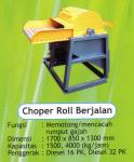 MESIN CHOPPER ROLL BERJALAN (CONVEYOR)