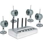 wireless security network DVR camera kit LS-701G4 with four cameras