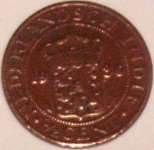 COIN NETHERLAND INDIE 1/ 2 CENT 1936