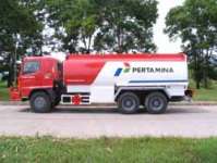 Truck Tangki BBM SPBU ( Transportir BBM Pertamina)