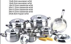 stainless steel cookware set SI-C15