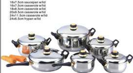stainless steel cookware set SI-C36
