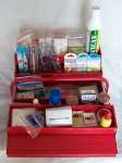 4Life First Aid Kit with Red Tool Box