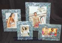 cheap photo frame from abalone shell