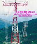 China suspension line tower manufacturer( suspension tower,  guyed line tower)