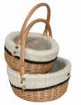 willow picnic basket, willow basket
